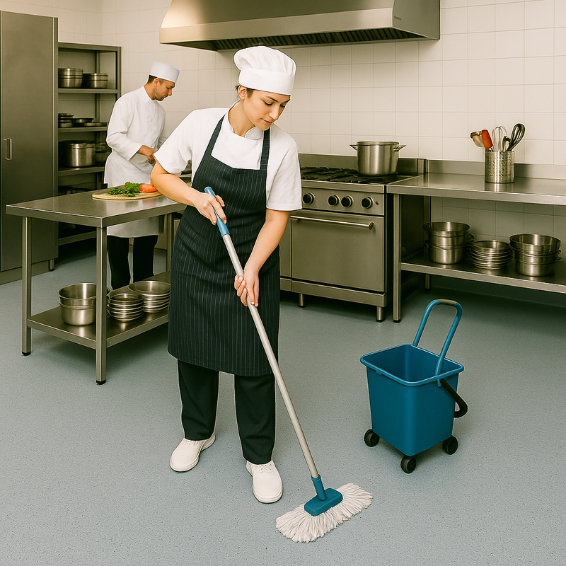 Duraflorix Safety Vinyl Sheet  Flooring – Dove Grey, Slip-Resistant