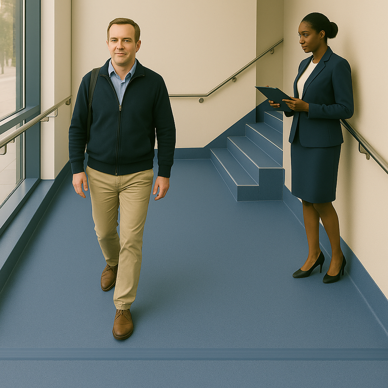 Duraflorix Safety Vinyl Sheet Flooring – Baleine, Slip-Resistant