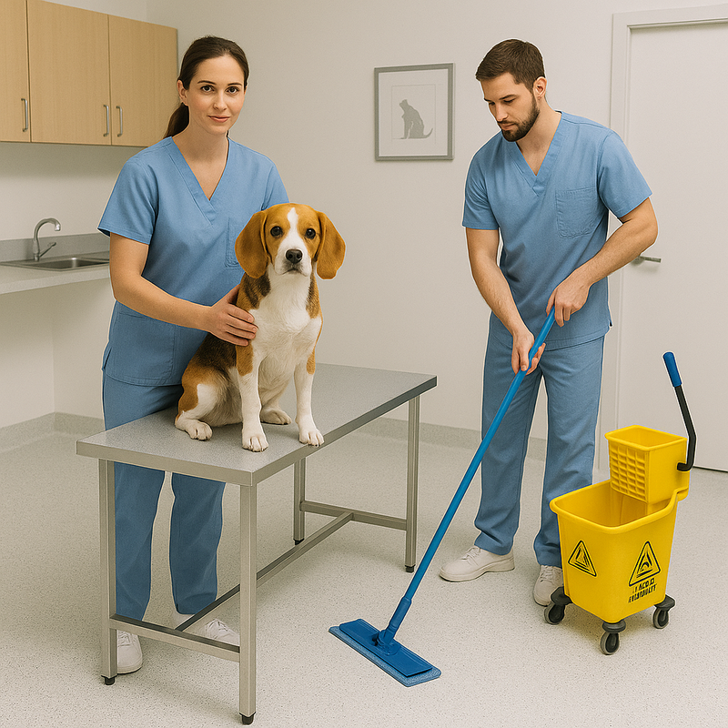 Duraflorix Safety Vinyl Sheet Flooring – Edelweiss, Slip-Resistant
