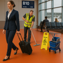 Duraflorix Safety Vinyl Sheet Flooring – Flame, Slip-Resistant