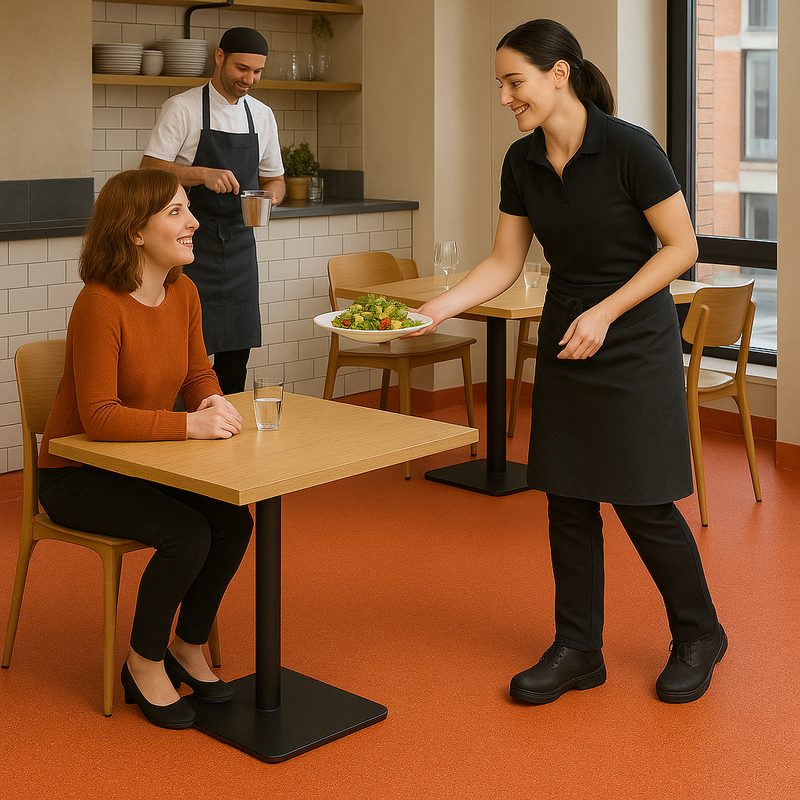 Duraflorix Safety Vinyl Sheet Flooring – Flame, Slip-Resistant