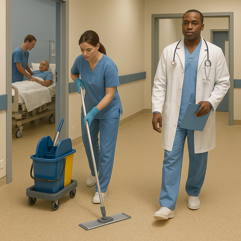 Duraflorix Safety Vinyl Sheet Flooring – Sahara, Slip-Resistant
