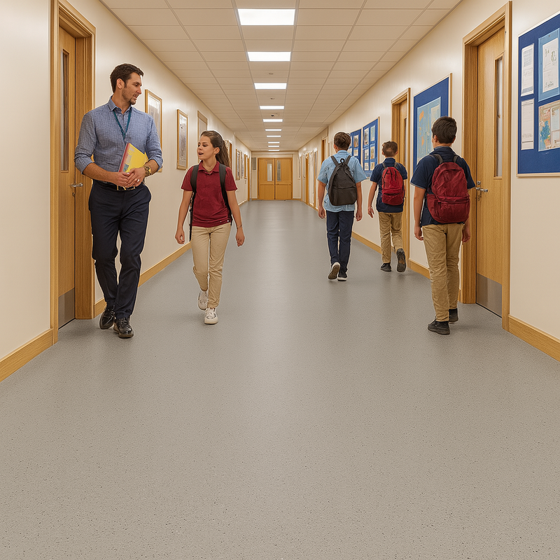 Duraflorix Safety Vinyl Sheet Flooring – Savana, Slip-Resistant