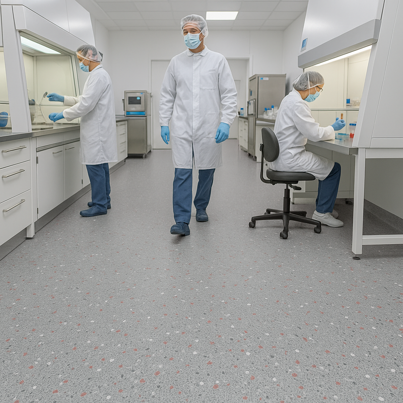 Duraflorix Ultra Safety Vinyl Flooring - Pebble, Slip-Resistant