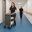 Duraflorix Ultra Safety Vinyl Flooring - Sapphire, Slip-Resistant