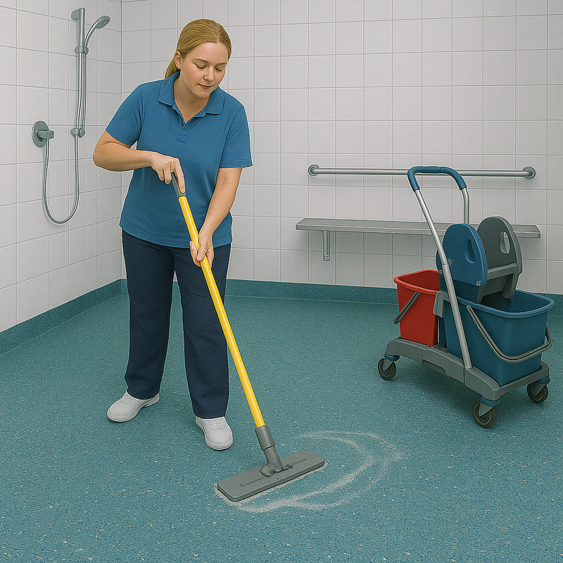 Duraflorix Ultra Safety Vinyl Flooring - Topaz, Slip-Resistant