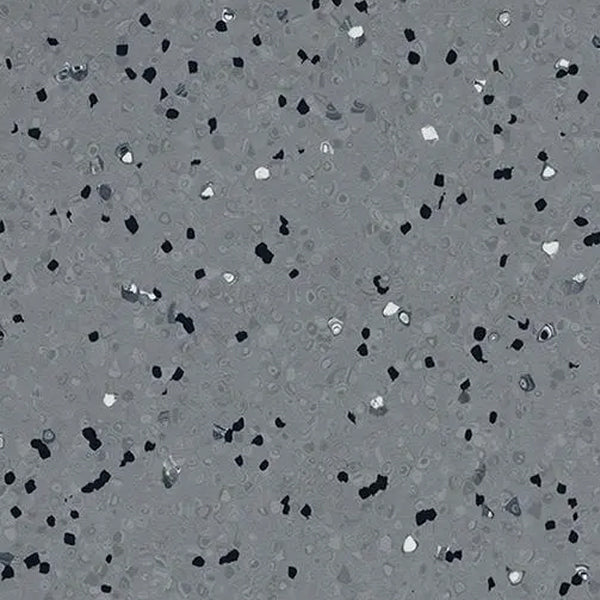EC Dark Neutral Grey Homogeneous Conductive Vinyl Sheet Flooring