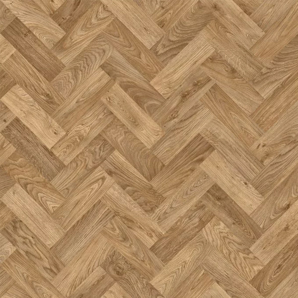 Forest Fx PUR Eton Oak Parquet 19dB Sound Reduction Safety Flooring Roll