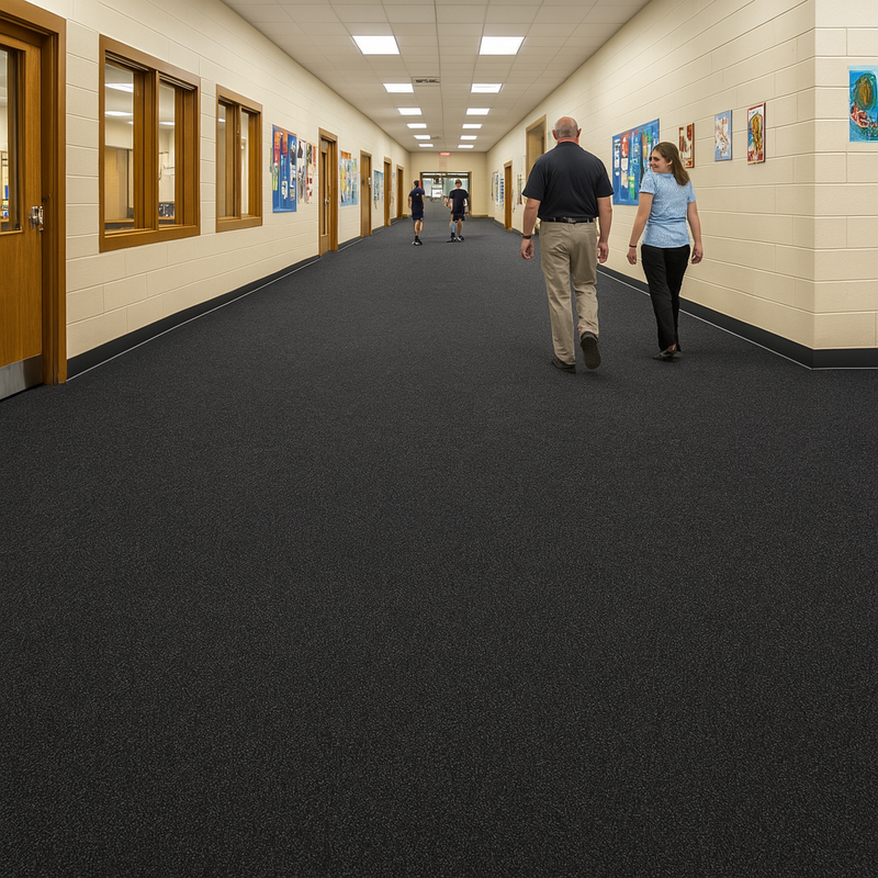 FloresistPro Anti-Static Safety Flooring – Black, 2.5mm Roll