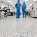 FloresistPro EC Conductive Vinyl Flooring Sheet – 2mm thick, Light Neutral Grey, Homogeneous
