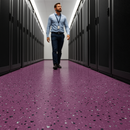 FloresistPro EC Vinyl Sheet – Conductive, Amethyst, 2mm Thick, Homogeneous