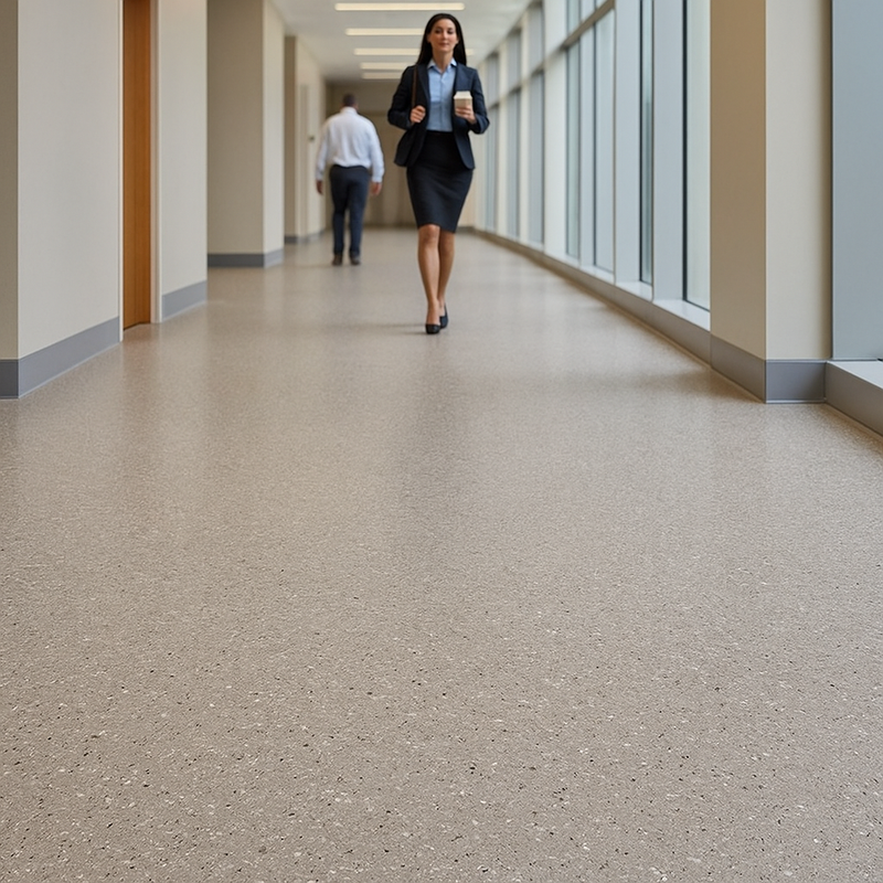 FloresistPro Elite  Vinyl Floor Roll – Axinite, 2mm, Safety & Eco, Homogeneous