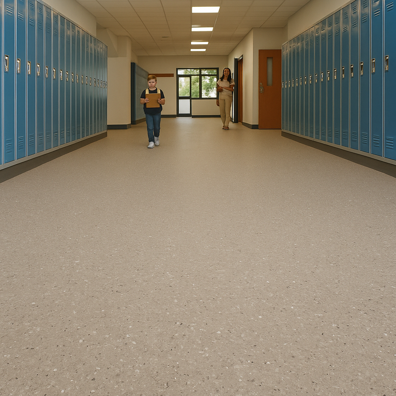 FloresistPro Elite  Vinyl Floor Roll – Axinite, 2mm, Safety & Eco, Homogeneous