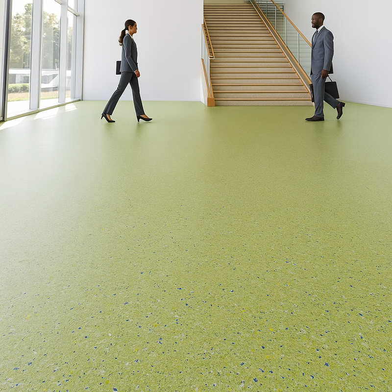 FloresistPro Elite Safety Vinyl Floor – Iris Agate, 2mm, Non-Slip, Homogeneous