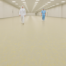FloresistPro Marmoleum Solid Safety Flooring Roll – Anti-Static, Yellow Shimmer