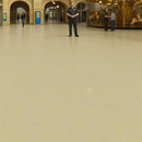 FloresistPro Marmoleum Solid Safety Flooring Roll – Anti-Static, Yellow Shimmer