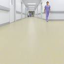 FloresistPro Marmoleum Solid Safety Flooring Roll – Anti-Static, Yellow Shimmer
