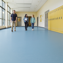 FloresistPro Marmoleum Solid Safety Flooring – Vintage Blue, Anti-Static, 2.5mm