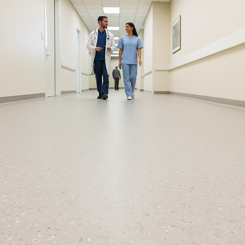 FloresistPro Sphera Elite  Vinyl Floor – Coquina, 2mm, Safe & Eco-Friendly, Homogeneous