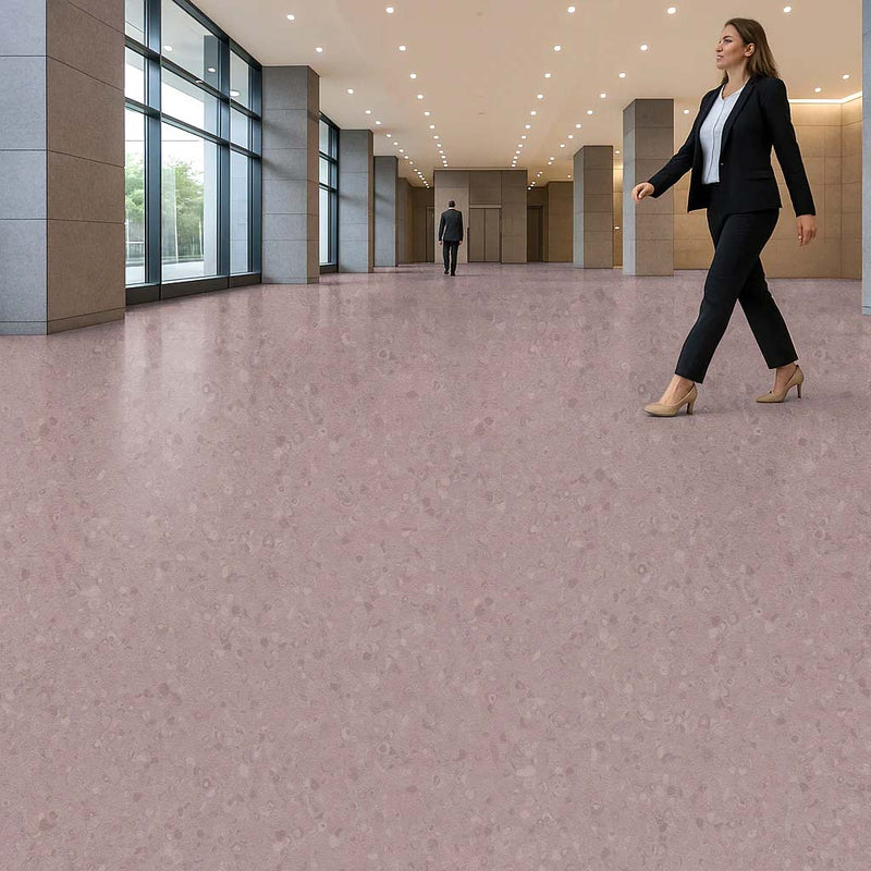 FloresistPro Vinyl Flooring Roll – 2mm, Violet, 34% Recycled