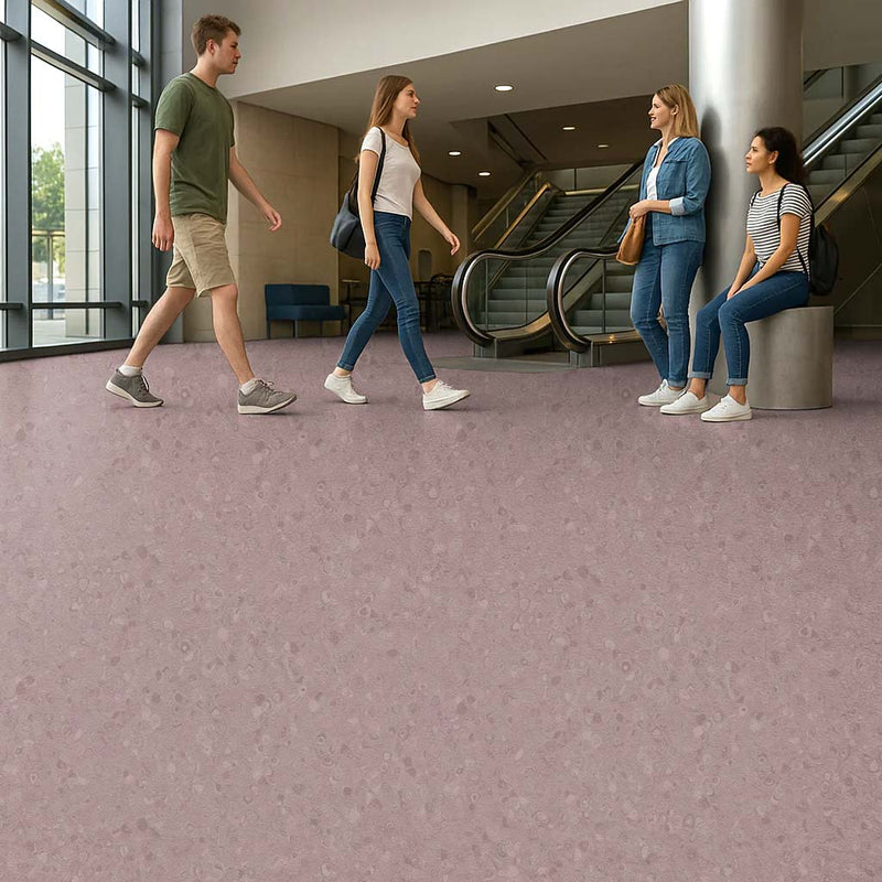 FloresistPro Vinyl Flooring Roll – 2mm, Violet, 34% Recycled