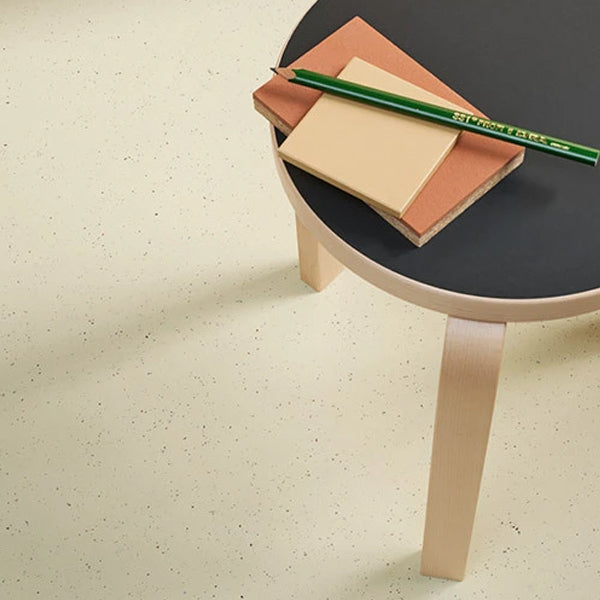 Forbo Marmoleum Solid White Chocolate Anti Static Safety Flooring Roll