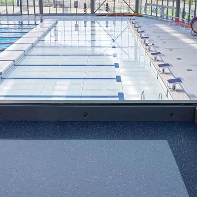 Polysafe Verona Pur part 1 Original Nightfall Vinyl Safety Flooring Roll