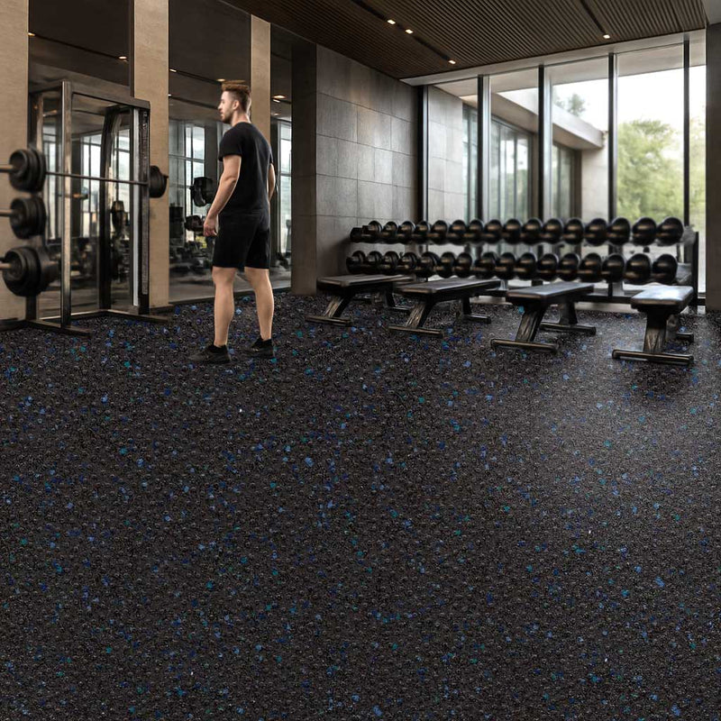  Omnaflor Adhered Vinyl Flooring – Black Volta, Durable & Stylish-Duty