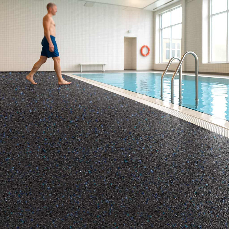  Omnaflor Adhered Vinyl Flooring – Black Volta, Durable & Stylish-Duty
