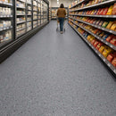 Omnaflor Vinyl Flooring - Starburst Design, PUR Finish, Adhered