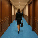 Omnaflor Homogeneous Vinyl Sheet - Calcite Blue, PUR Finish