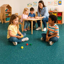 Omnaflor Safety Flooring - Aquarius, PUR Finish, Blue (Adhered)