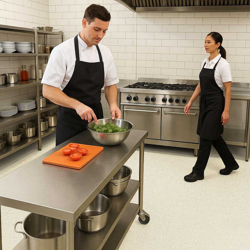 Omnaflor Safety Vinyl Flooring - Cookie Cream, PUR Finish