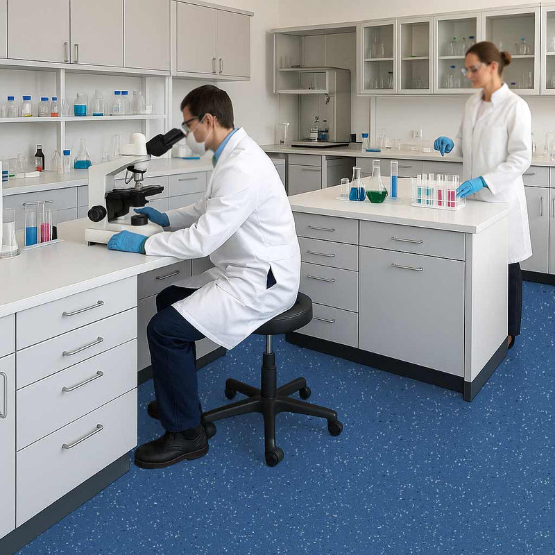 Omnaflor Vinyl Sheet Flooring – Deep Sapphire, PUR Finish