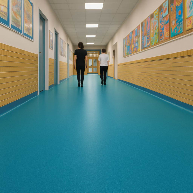 Omnaflor Vinyl Flooring - Neptune, Adhered, PUR Finish