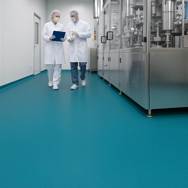 Omnaflor Vinyl Flooring - Neptune, Adhered, PUR Finish