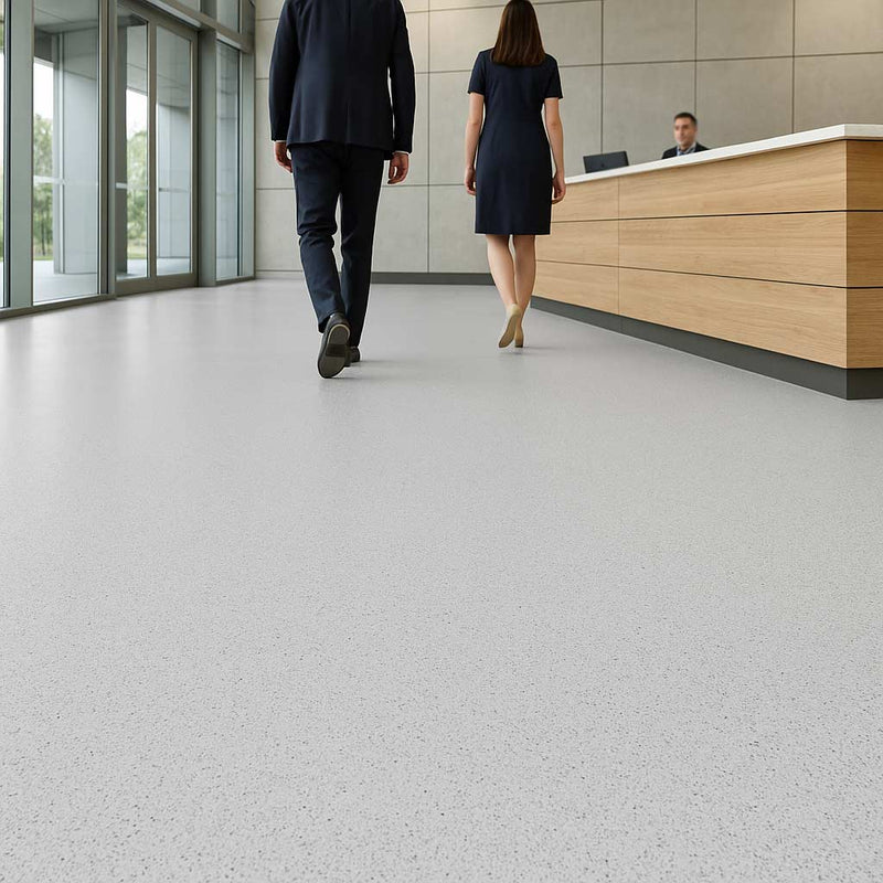 Omnaflor Vinyl Flooring – Glacier, Durable PUR Finish