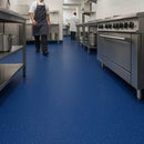 Omnaflor Vinyl Flooring – Nebula Blue, Adhered, PUR Finish