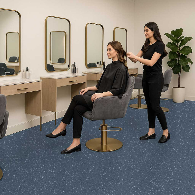 Omnaflor Vinyl Flooring – Nightfall, Adhered PUR Finish