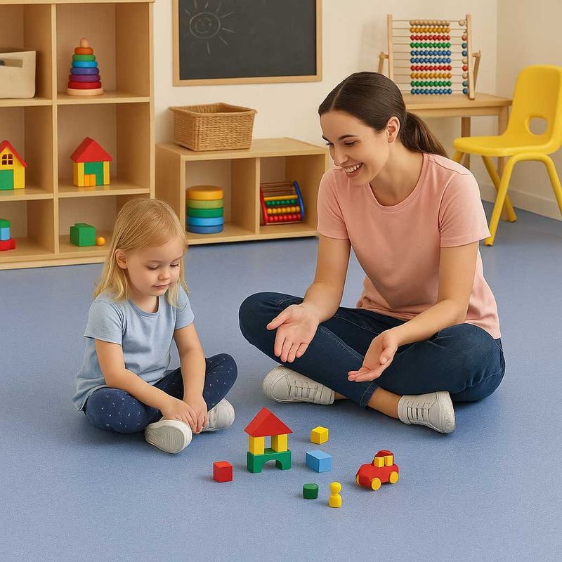 Omnaflor_Vinyl_Flooring_Pacific_Blue_Adhered_Installation