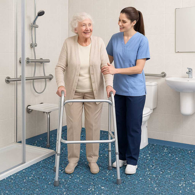 Omnaflor Vinyl Safety Flooring - Marine – Slip-Resistant, Adhered Install