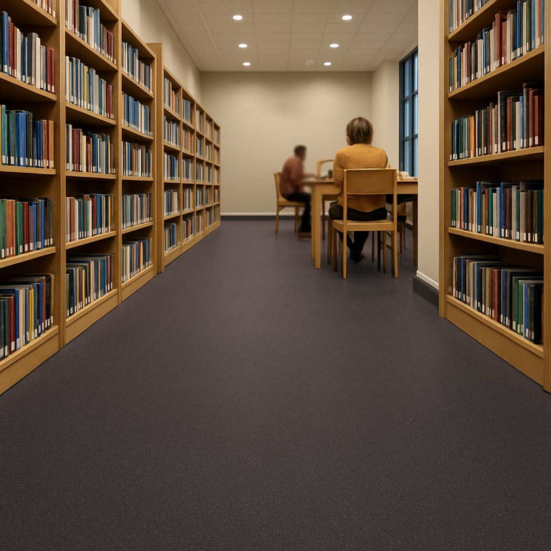 Omnaflor Vinyl Sheet – Rich Black, Durable PUR Finish