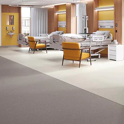 Polysafe Verona Pur Part 2 Pure Colours Glacier Vinyl Safety Flooring Roll