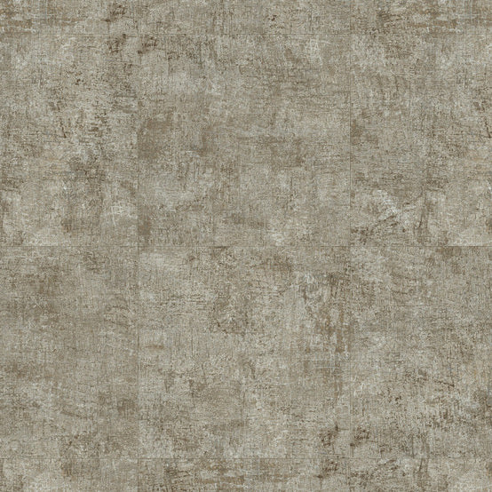 Saga² Rough Textile Beige Multi Layered Vinyl Tile For High Traffic Areas