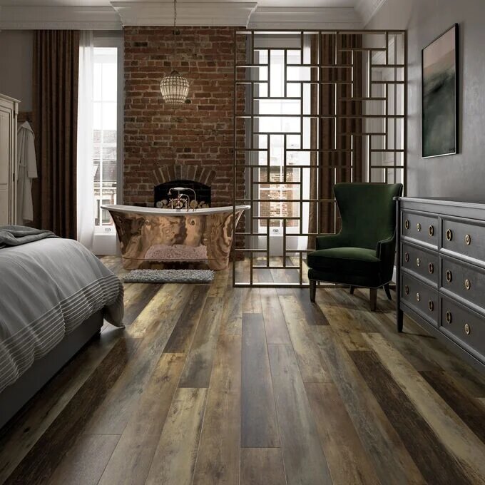 Expona Design Pur Pacific Oak Luxury Vinyl Plank For Heavy Commercial & Residential Areas