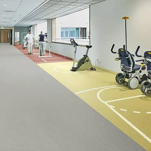 Forbo Sphera Element Dark Neutral Grey Homogeneous Vinyl Safety Flooring Roll