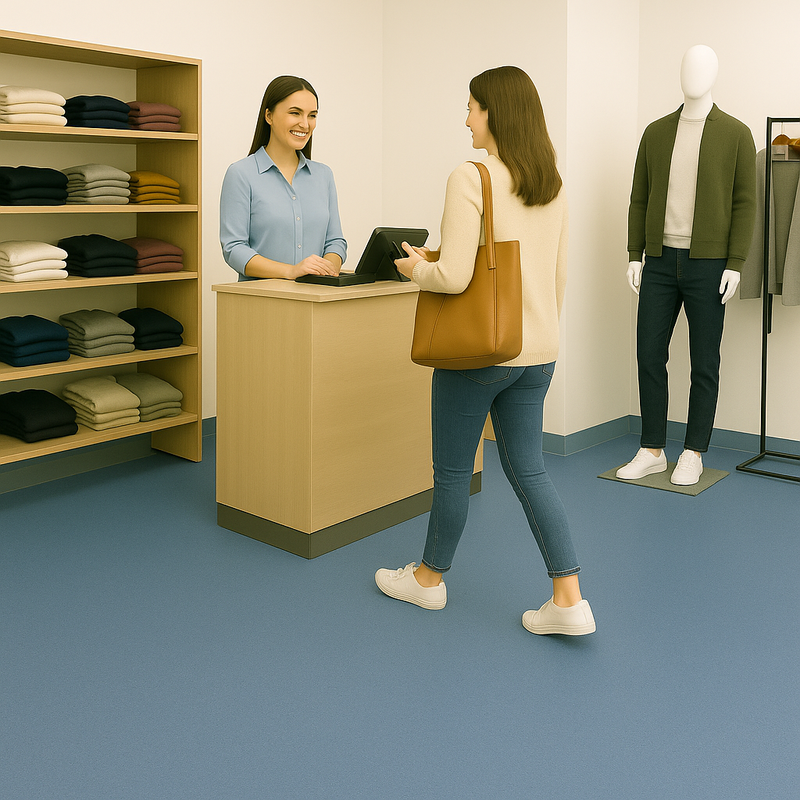 Duraflorix Safety Vinyl Sheet Flooring – Baleine, Slip-Resistant