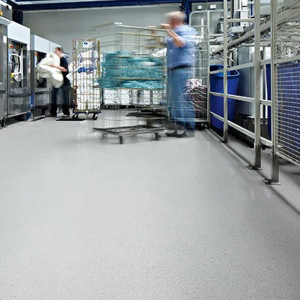 Forbo Safestep R12 Silver Grey High Slip Resistant Safety Floor Covering Roll