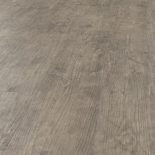 Camaro Wood PUR Smoke Brushed Elm Luxury Vinyl Safety Flooring Plank