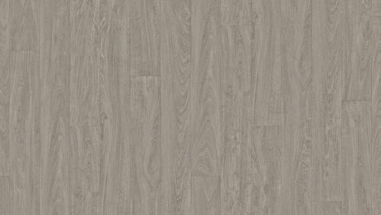 Tarkett Safetred Wood Traditional Oak Pebble Grey PVC Flooring - R10 Slip Resistance, Super Matt PUR Finish, Phthalate-Free, Low VOC, 40% Recycled Content